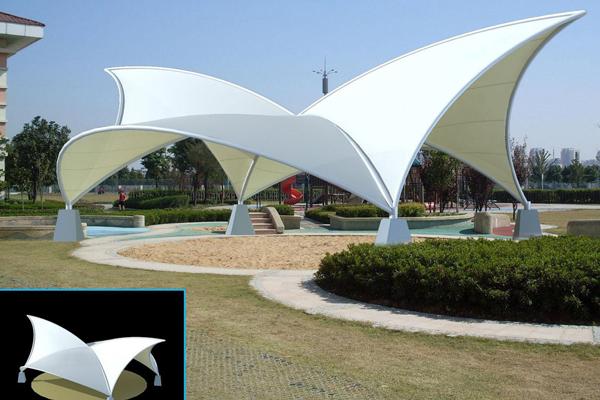 膜结构景观-产品展示-哈尔滨朋来膜结构工程